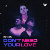 Frdy feat. Teeke - Don’t Need Your Love